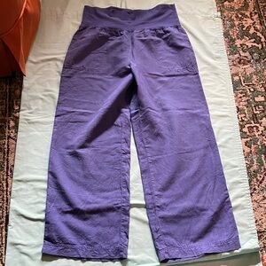 GAP Periwinkle Pants with knit waistband